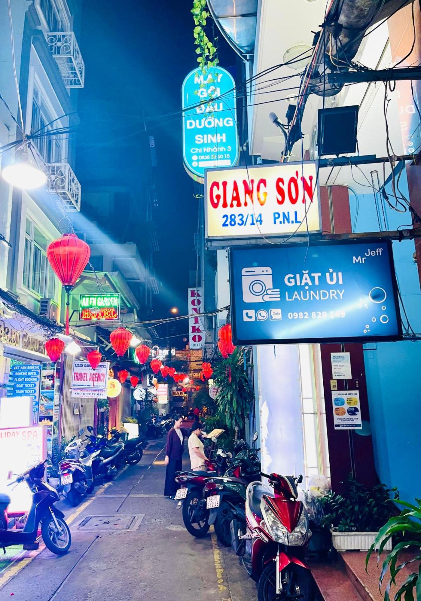 Giang Son Hotel江山民宿范五老区酒吧街胡志明市 Екстер'єр фото