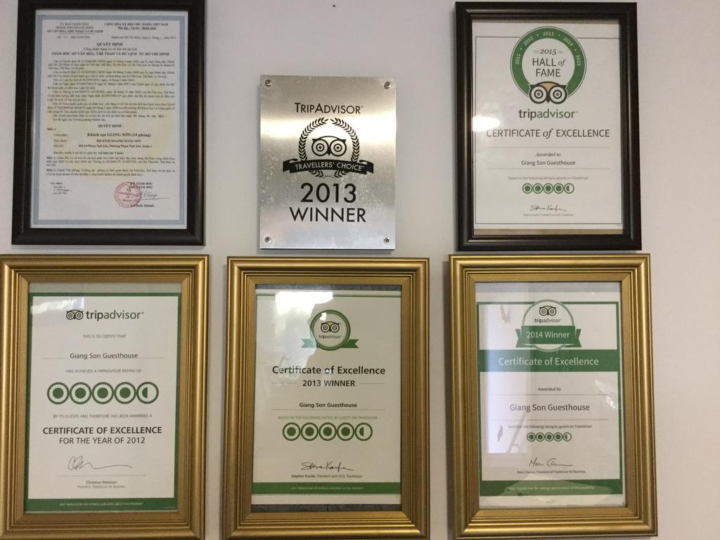 Giang Son Hotel江山民宿范五老区酒吧街胡志明市 Екстер'єр фото